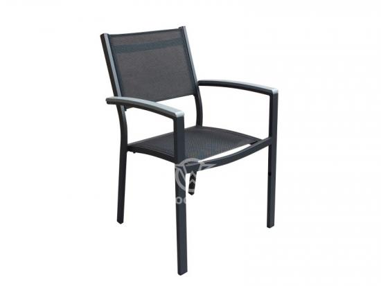 Stack-able Textilene Dining Chair for Outdoor