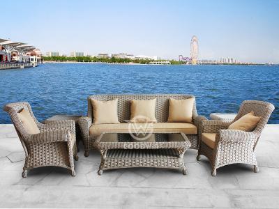 Patio Furniture Wicker Rattan Sofa Set
