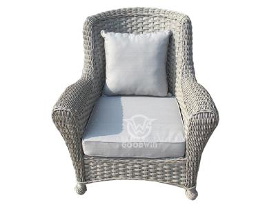 4 Pieces Outdoor Furniture Synthetic Rattan Sofa Set