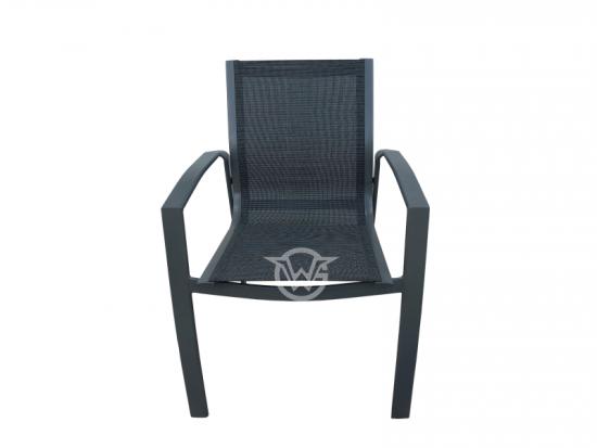 Stack-able Outdoor Textilene Dining Chair