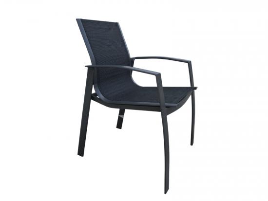 Stack-able Outdoor Textilene Dining Chair