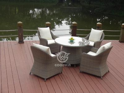 Wicker Rattan Dining Set For Outdoor