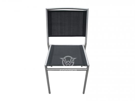 Garden Furniture Textilene Fabric Dining Chair