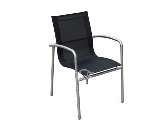 Waterproof Textilene Fabric Dining Chair