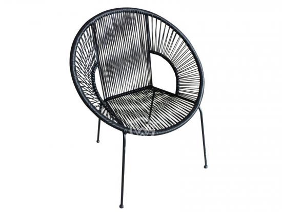 Weatherproof Round Rattan Leisure Chair