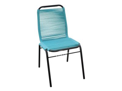 Round Rattan Dining Side Chair For Outdoor