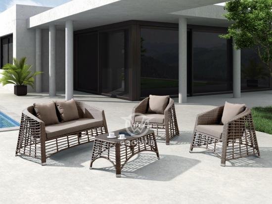 All Weather Rattan Furniture Sofa Set