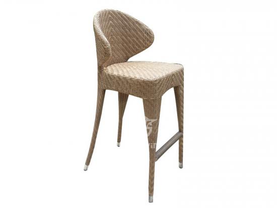 Elegant Design Wicker Rattan Bar Stool