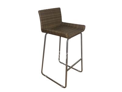 Garden Furniture Hand Woven Rattan Bar Chair
