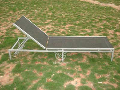 Patio Textilene Fabric Sun Lounger For Pool