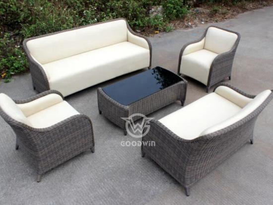 All Weather Wicker Rattan Sofa Set