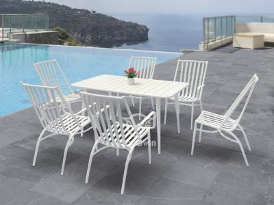 All Weather Aluminum Frame Dining Set