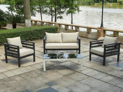 Garden Furniture Aluminum Frame Sofa Set