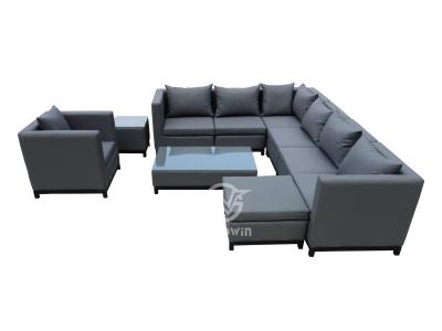 Garden Treasures Textilene Fabric Combination Sofa Set