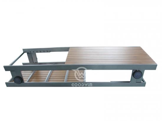 Water-proof Furniture Poly-wood Chaise Lounger For Pool