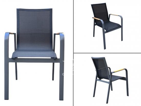 Garden Restaurant Furniture Extendable Dining Table Set