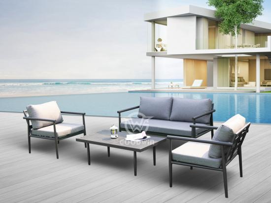 Knock Down Design Patio Furniture Sofa Set