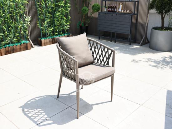 High End Outdoor Furniture Aluminum Dining Set