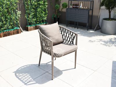 Outdoor Garden Patio Furniture Aluminum Frame Dining Table Set