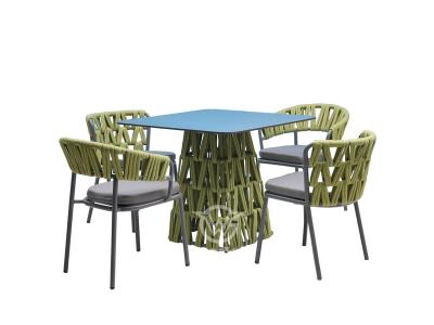 Modern Square Dining Table Set