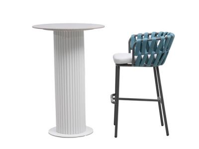 Leisure Outdoor Furniture Aluminum Frame Rope Bar Set