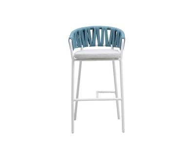 Stack-Able New Design Aluminum Frame Bar Height Chair